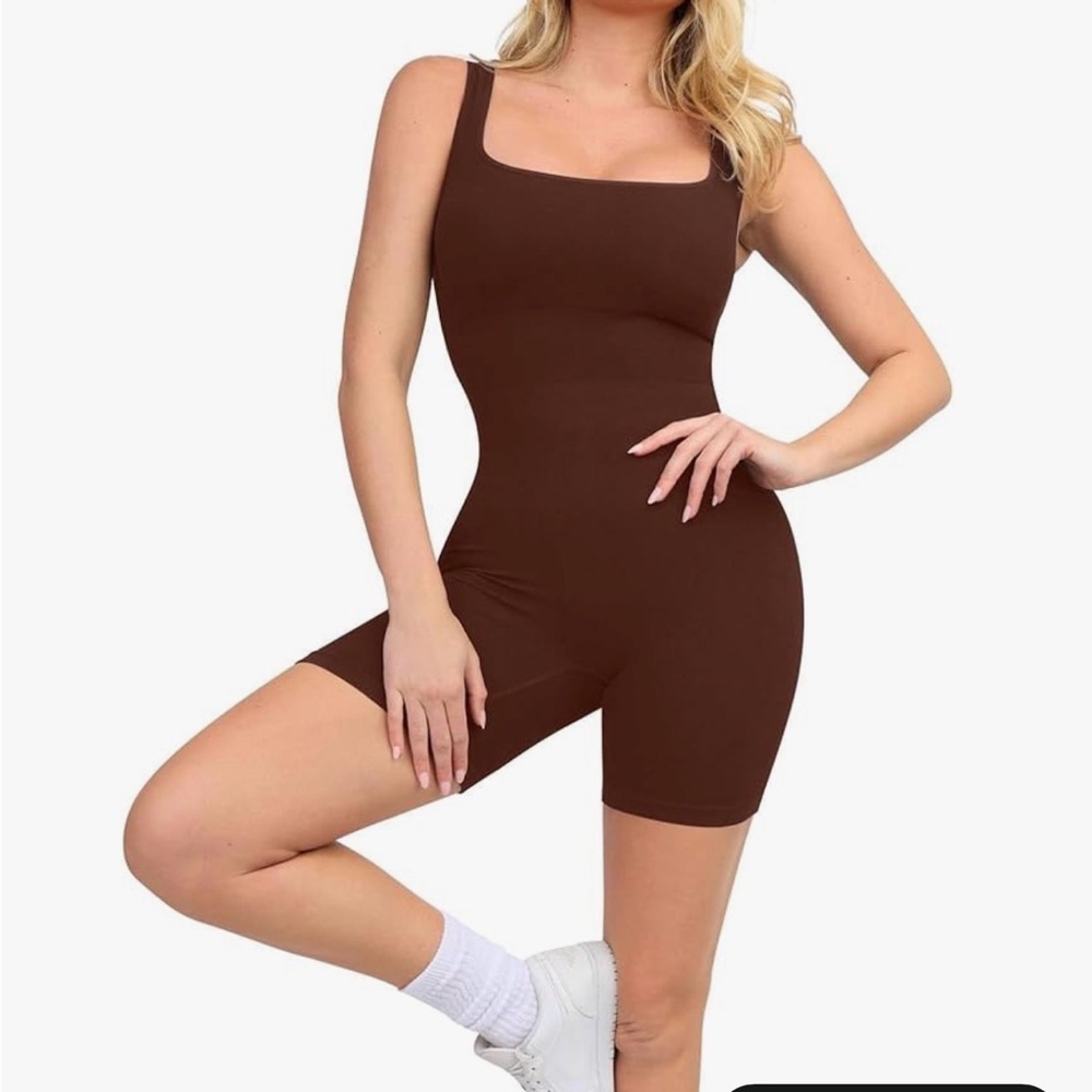 Popilush Brown bodysuit